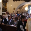 Poutn me sv. v klternm kostele v Tboe spojen se svcenm novch varhan. 8. z 2012  v 17.00